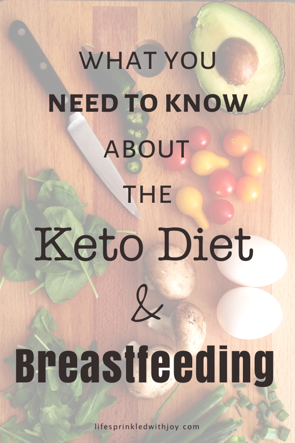 Breastfeeding and the Keto Diet: What you need to know! Follow these tips to be successful!