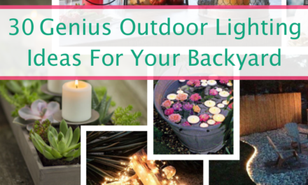 30 Genius Outdoor Lighting Ideas For Your Backyard That Won’t Break The Bank