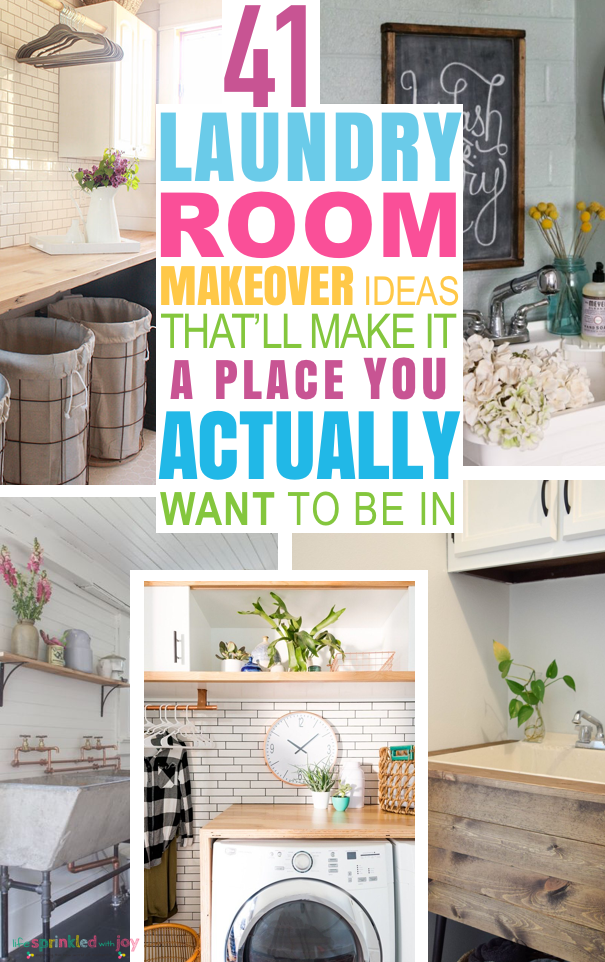 41 laundry room makeover ideas