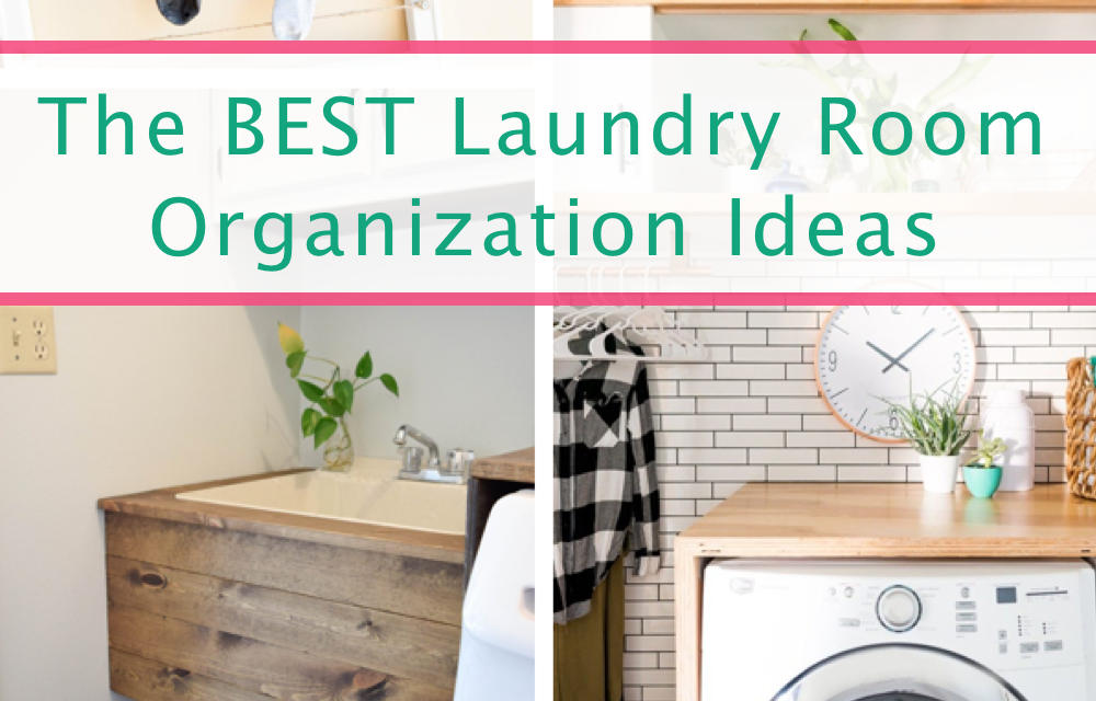 41 CRAZY EASY Ideas For Organizing The Laundry Room