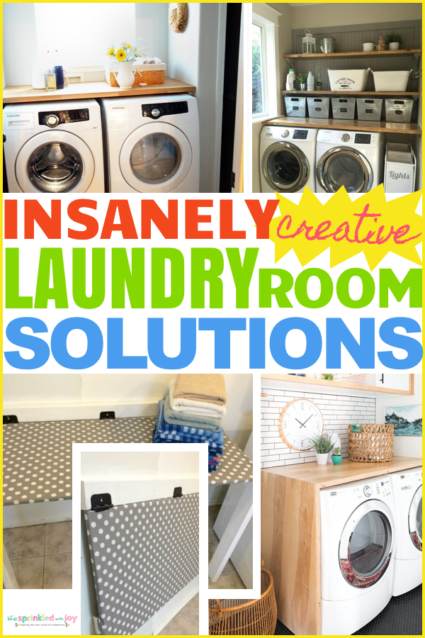insanely creative laundry room solutions