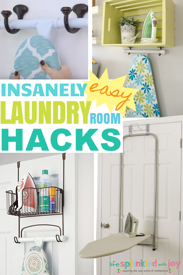 insanely easy laundry board hacks