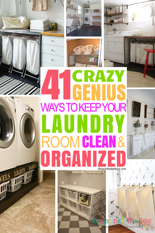laundry room sorting station ideas