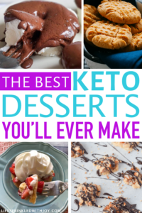 These ketogenic desserts are sure to please, and the best part is that they’re SO EASY! Whatever you’re craving you’re sure to find a healthy low-carb keto replacement on this list, and chances are it’s even better than the original! #ketodiet #keto #ketogenic #ketogenicdiet #lowcarb #lowcarbdiet #dieting #recipes #ketorecipes #ketodesserts #chocolate #sugarfree #easyrecipes #icecream #cookies #ketogenicdesserts #ketogenicrecipes